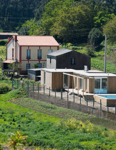 Casa modular de hormigón