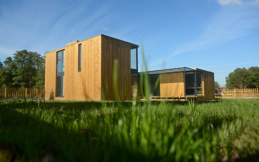Casa modular de Manola e Xosé Manuel
