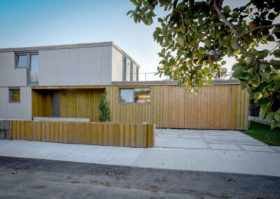 Casa de hormigón de Selene y Juan Carlos