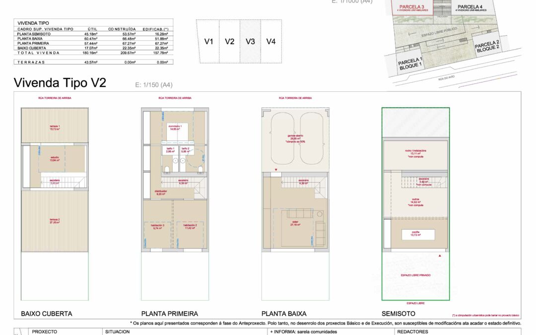 Casas modulares de formigón en venta en Santiago de Compostela